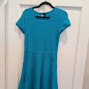 Talbots blue dress